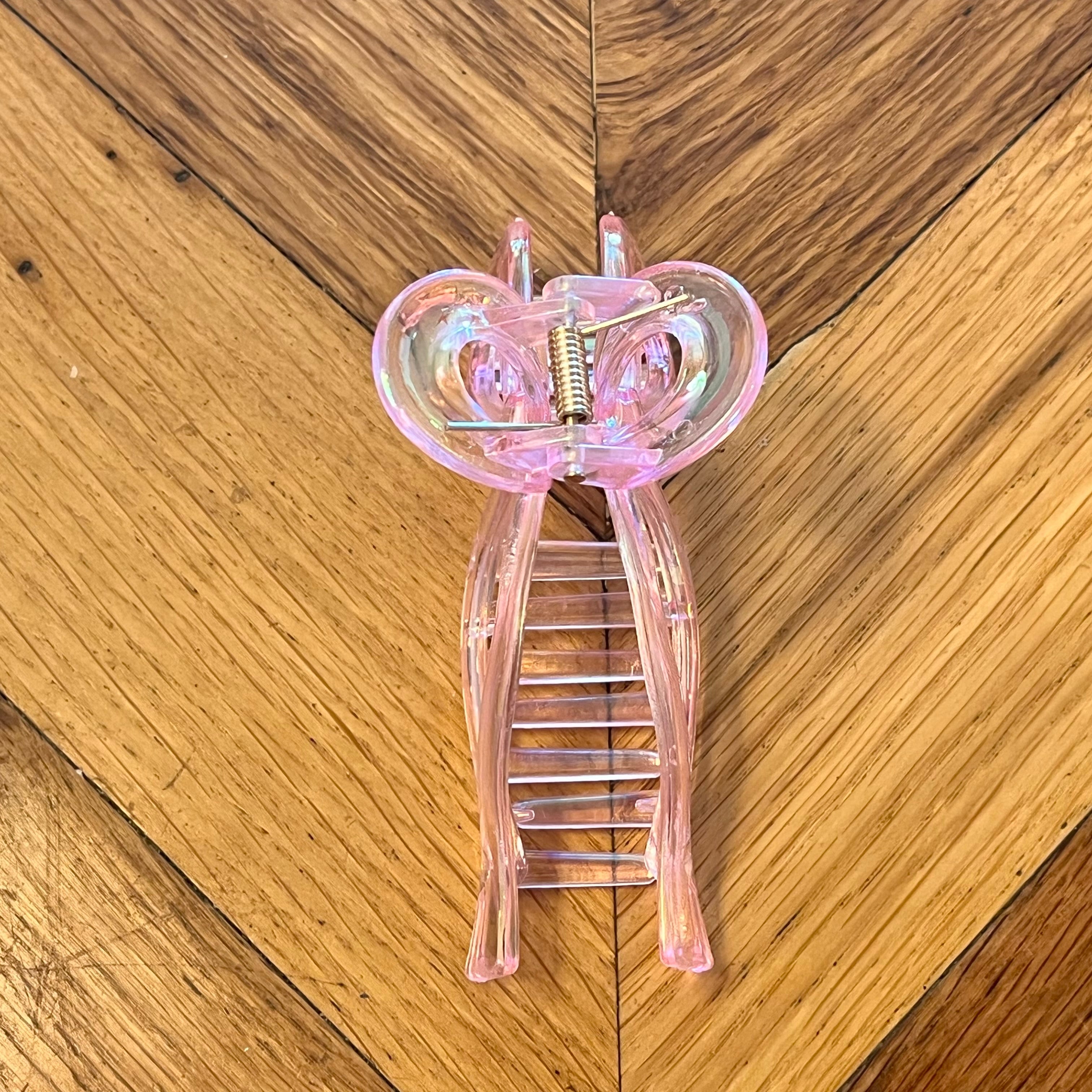 Pearl Bow Hair Clip