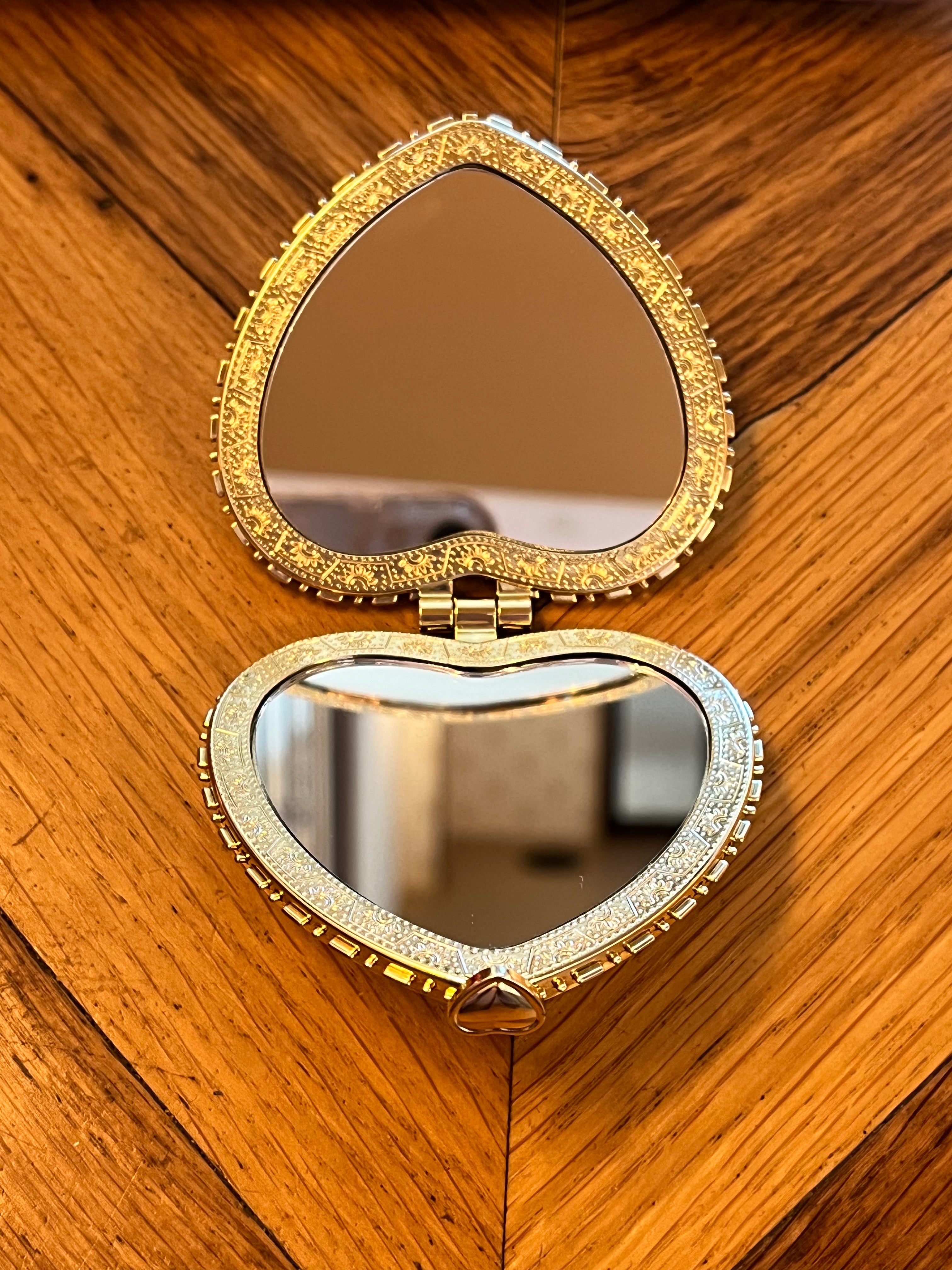 Miroir de poche vintage